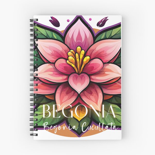 Item preview, Sticker T-Shirt Design Flowers: BEGONIA designed and sold by ForeverPrintsOK.