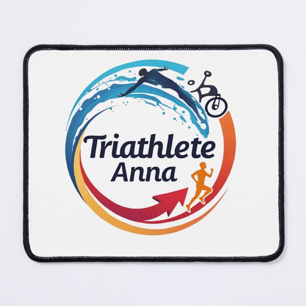 Item preview, Copy of Dynamic Triathlete Anna - Swim, Bike, Run designed and sold by Triathlongram.