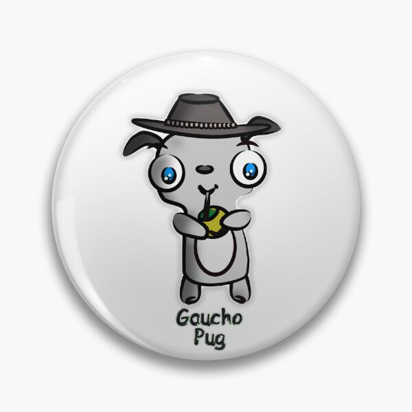 Item preview, Gaucho pug designed and sold by MateMat.