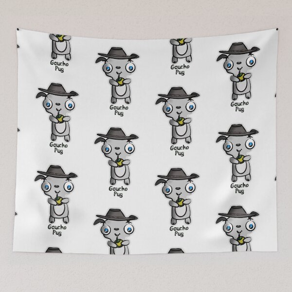 Item preview, Pug gaucho designed and sold by MateMat.