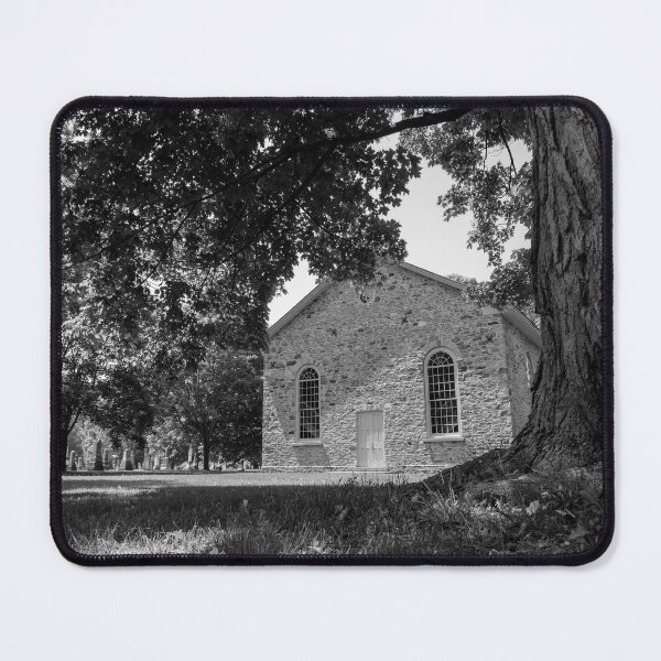 Item preview, Old Stone Church Near Beaverton, Ontario BW designed and sold by jrtwynam.