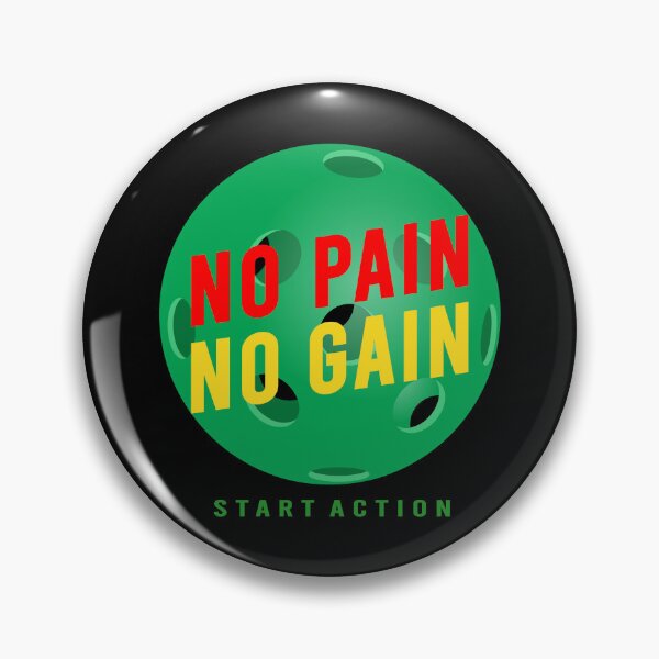 Item preview, Pickleball No pain, no gain designed and sold by YoshiArtDesign.
