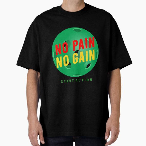 Item preview, Pickleball No pain, no gain designed and sold by YoshiArtDesign.