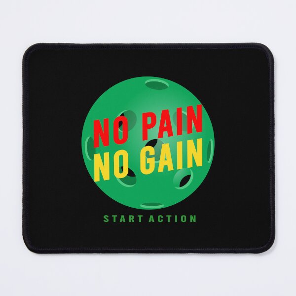 Item preview, Pickleball No pain, no gain designed and sold by YoshiArtDesign.