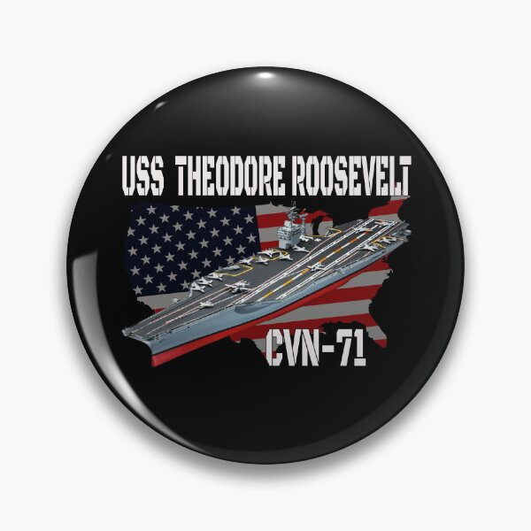 Item preview, USS Theodore Roosevelt CVN-71 Aircraft Carrier Veterans Day designed and sold by ArtStudioKY.