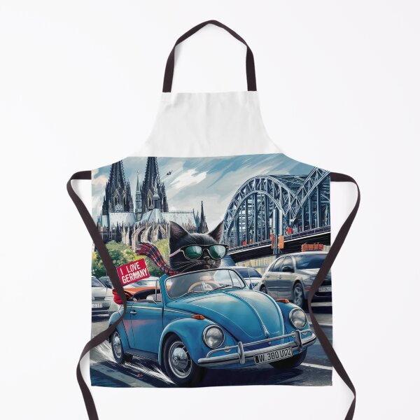 Item preview, Cat on tour - I love Germany! - Cologne designed and sold by lavka-xd.