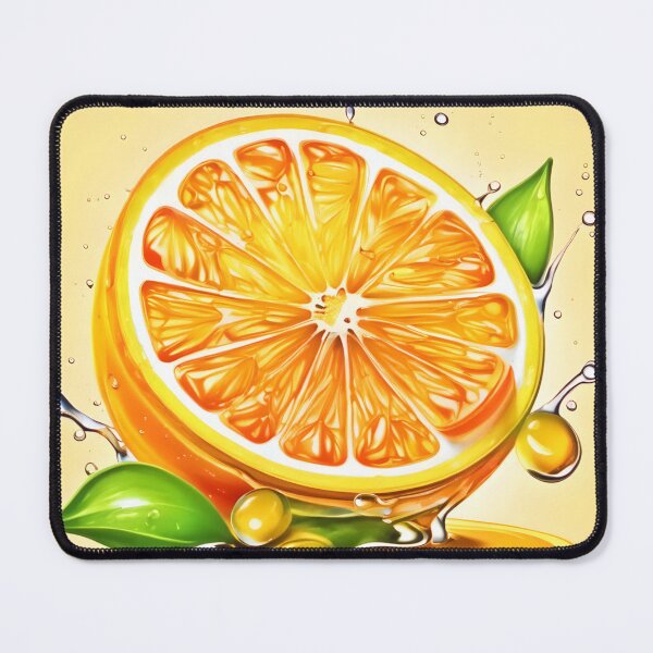 Item preview, Orange Slice Splash designed and sold by Health And Fitness Posts e-Store.