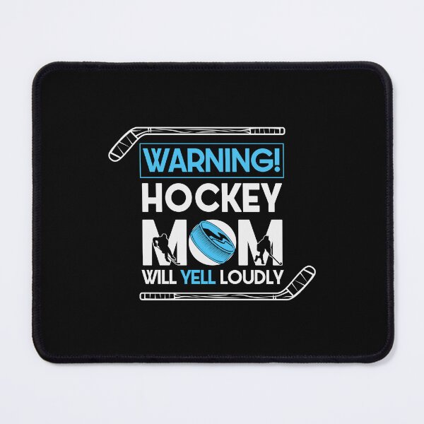 Item preview, Hockey mom will yell loudly designed and sold by ArtHavenDesign.