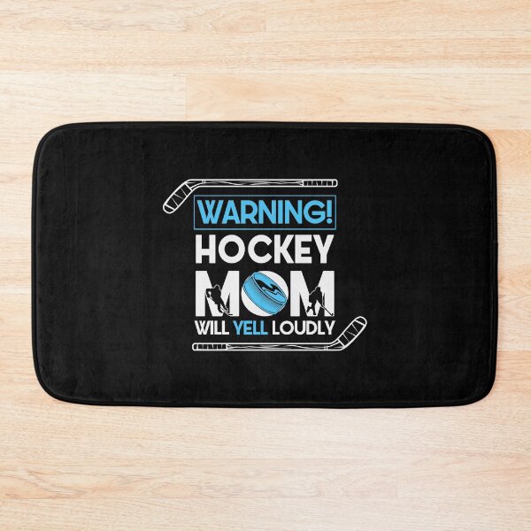 Item preview, Hockey mom will yell loudly designed and sold by ArtHavenDesign.