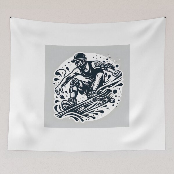 Item preview, surfing wave in ocean enjoying holidays designed and sold by vectorillus.