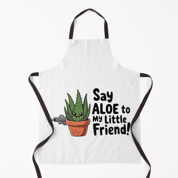 Item preview, Say Aloe To My Little Friend! Funny Aloe Plant Pun designed and sold by PMCreative.