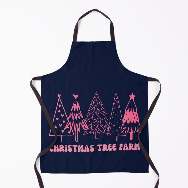 Item preview,   Pink Trees , Christmas Tree Farm, Christmas Tree Path, Cute Winter Christams Happy Holidays designed and sold by KolorellaS.