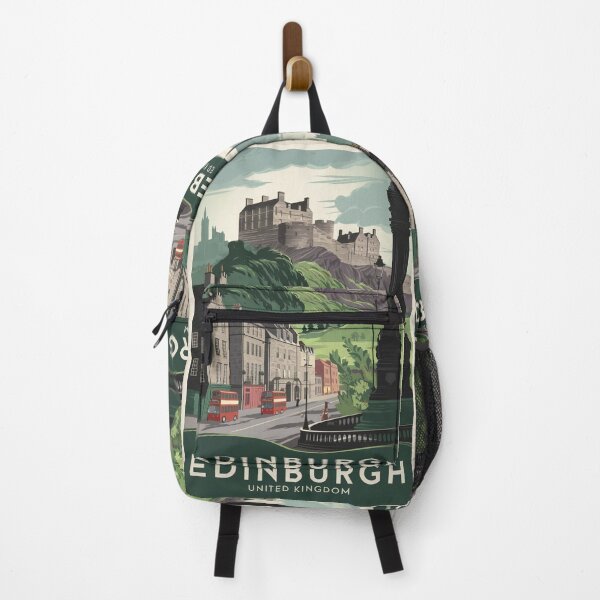 Item preview, Edinburgh Vintage Travel Poster designed and sold by TravelerRat.