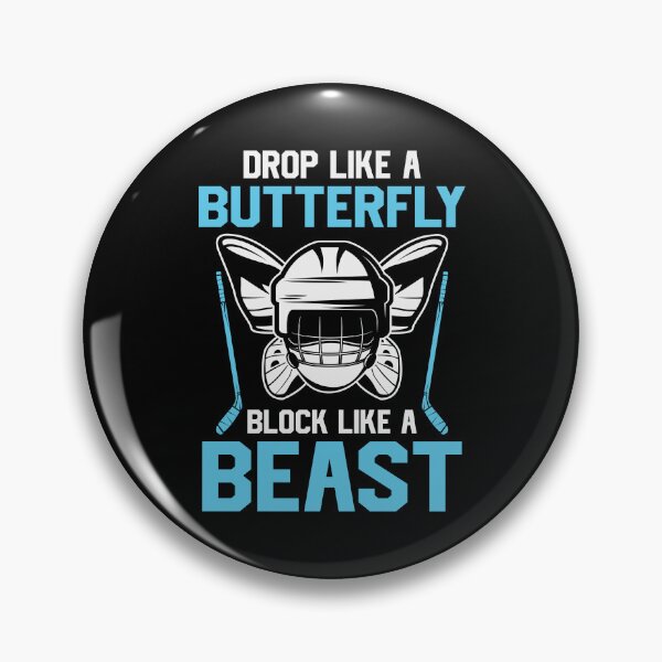 Item preview, Butterfly Beast Hockey designed and sold by ArtHavenDesign.