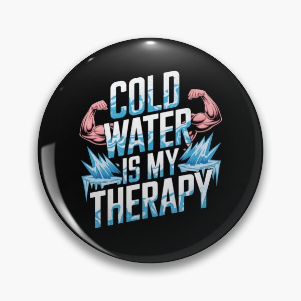 Item preview, Cold Water Is My Therapy Funny Gifts for Pepole Who Like Ice Bathing designed and sold by byMartha.