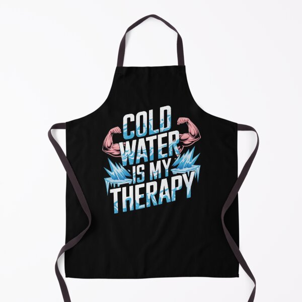 Item preview, Cold Water Is My Therapy Funny Gifts for Pepole Who Like Ice Bathing designed and sold by byMartha.