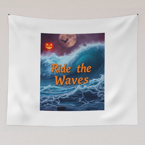 Item preview, Moonlit Wave Ride designed and sold by sachinnaha.