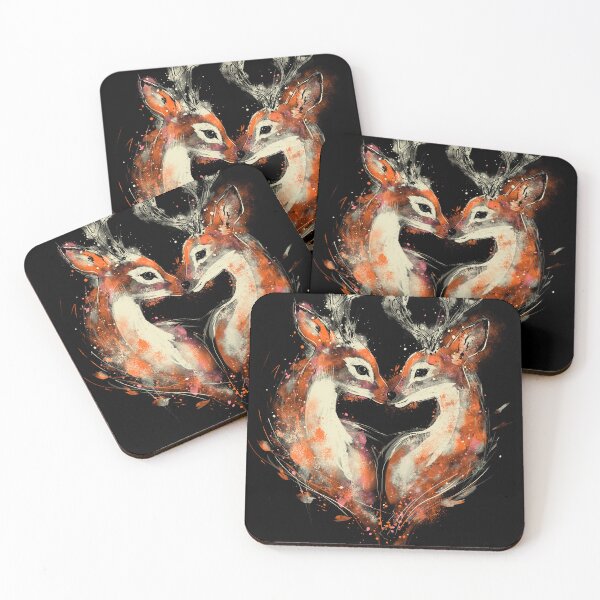 Item preview, Deers in love designed and sold by kharma zero.