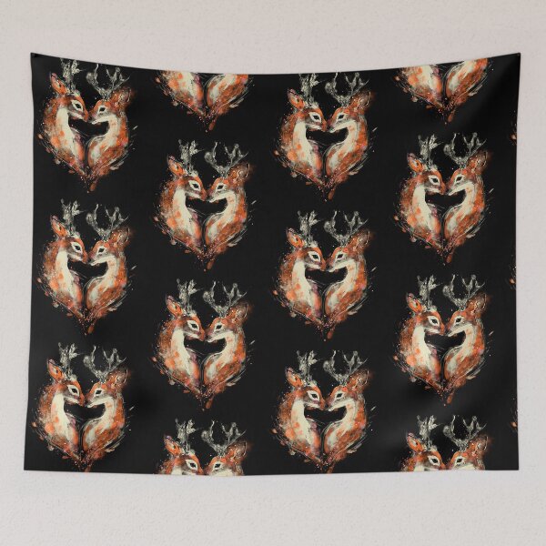 Item preview, Deers in love designed and sold by kharma zero.