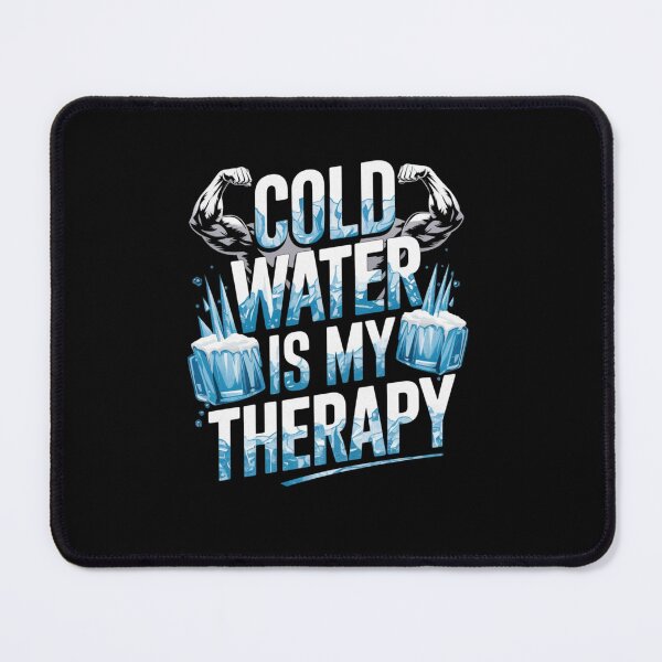 Item preview, Cold Water Is My Therapy Funny Gifts for Pepole Who Like Ice Bathing designed and sold by byMartha.