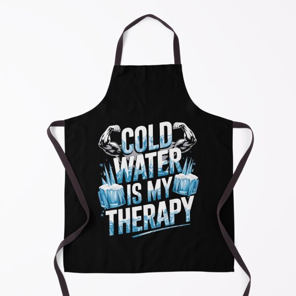 Item preview, Cold Water Is My Therapy Funny Gifts for Pepole Who Like Ice Bathing designed and sold by byMartha.