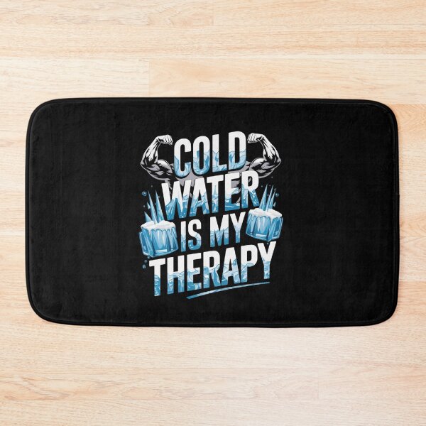 Item preview, Cold Water Is My Therapy Funny Gifts for Pepole Who Like Ice Bathing designed and sold by byMartha.