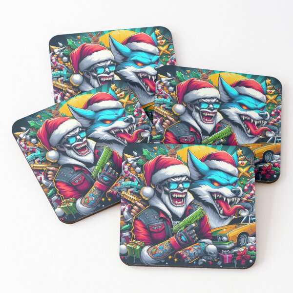 Item preview, Gunman & Wolf in Christmas  designed and sold by Sugarx2208.