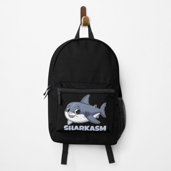 Item preview, Sharkasm with Porbeagle Shark Baby Funny Pun for Shark Lovers designed and sold by KLArtzStore.