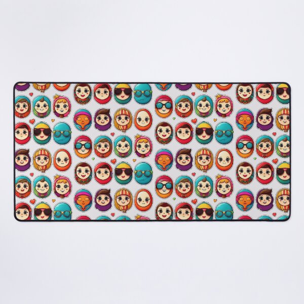 Item preview, Good Vibes World Faces | Sticker Pattern | Retro Collection designed and sold by monkeybusiness.pt.