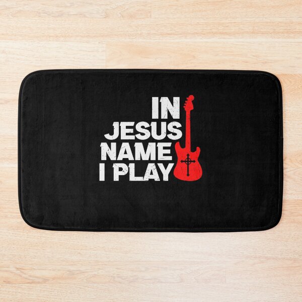 Item preview, In Jesus Name I Play Guitar designed and sold by PNGShop.