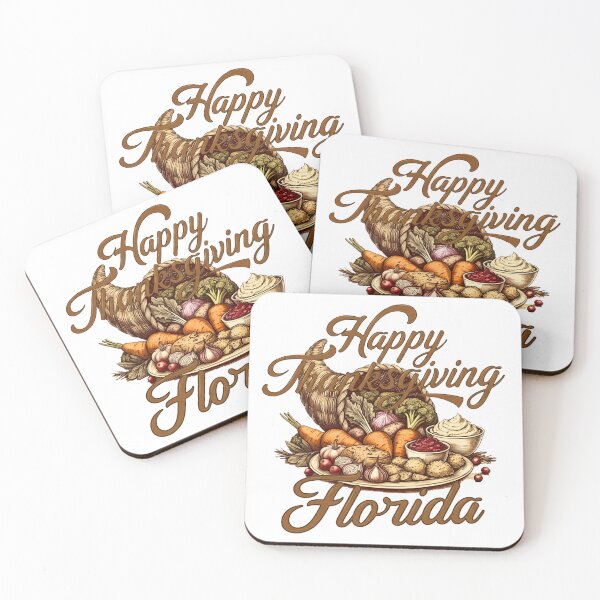 Item preview, Happy Vegan Thanksgiving Florida designed and sold by BlackCoralArt.