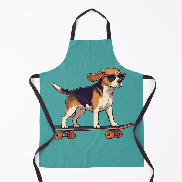 Item preview, Beagle with Sunglasses on a Skateboard Funny designed and sold by d247.