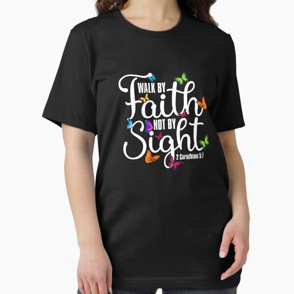 Item preview, Walk By Faith Not By Sight Religious Design designed and sold by PNGShop.