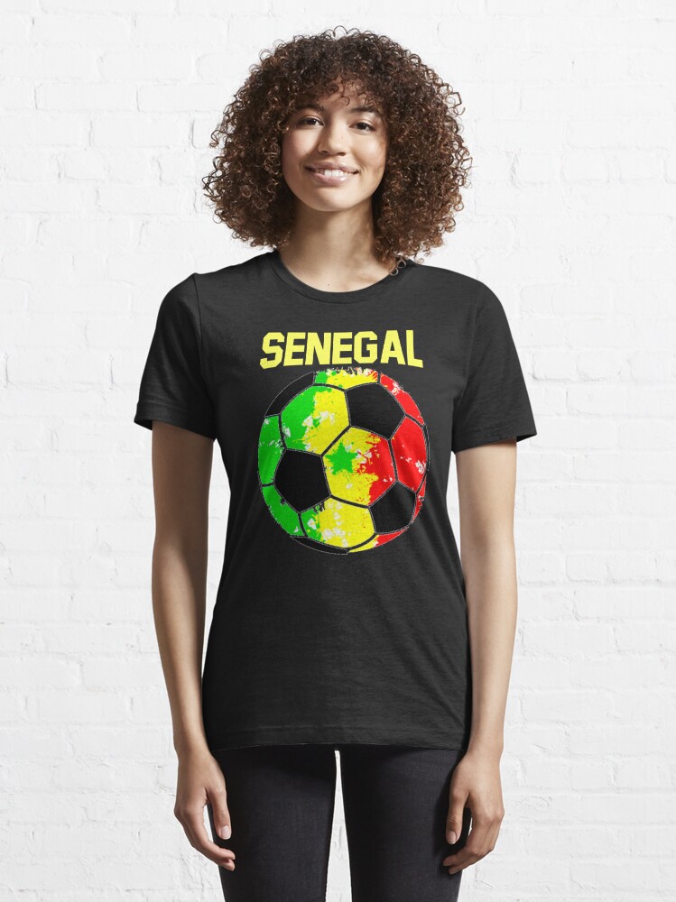 Senegal Soccer Shirt - Senegal Football Shirt - Senegal Shirt' Essential T- Shirt for Sale by Galvanized