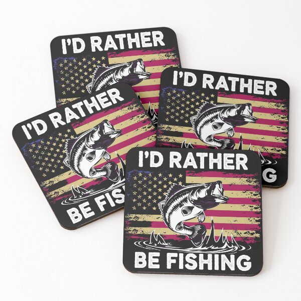 Item preview, I'D RATHER BE FISHING designed and sold by luannsemmsobre.