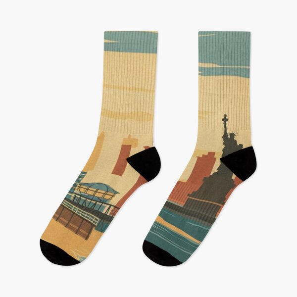 Item preview, New Jersey Vintage Travel Poster designed and sold by TravelerRat.