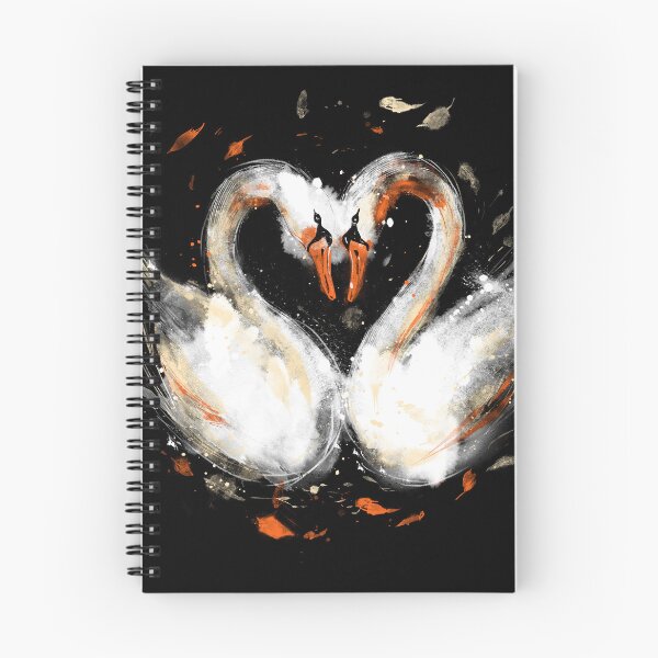 Item preview, Swans in love designed and sold by kharma zero.