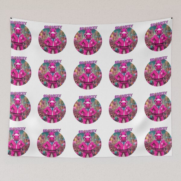 Item preview, PINK DONKEY_D7 designed and sold by DONKYCOIN.