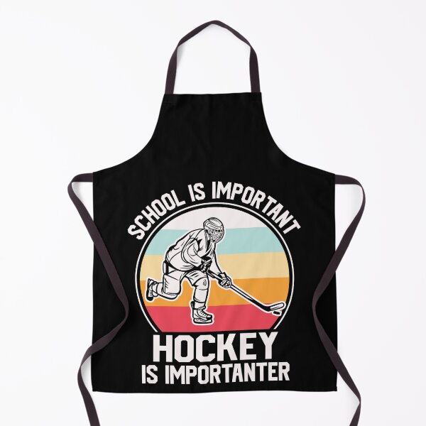 Item preview, School is important Hockey is importanter designed and sold by ArtHavenDesign.