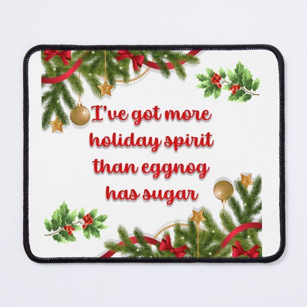 Item preview, Light-hearted Christmas Quotes 7 designed and sold by Smokin-Designs.