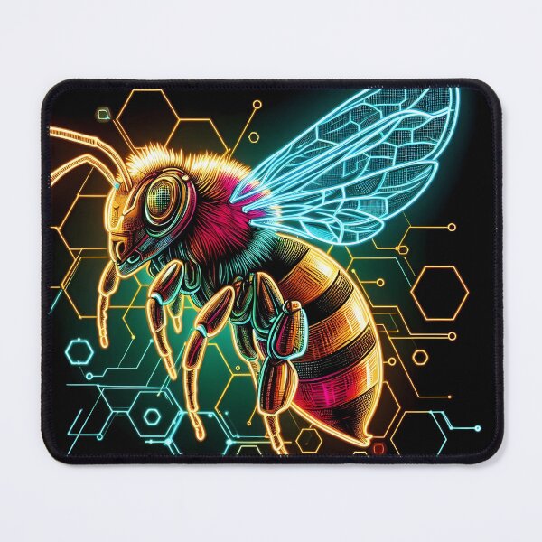 Item preview, 053 - Cyberpunk Bee designed and sold by GoLayout.
