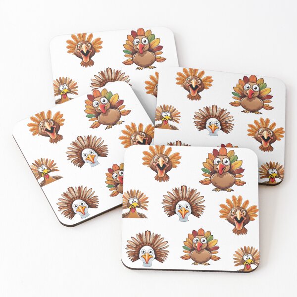 Item preview, Turkey Day Chuckle Pattern 1 designed and sold by Tom-Johnson.