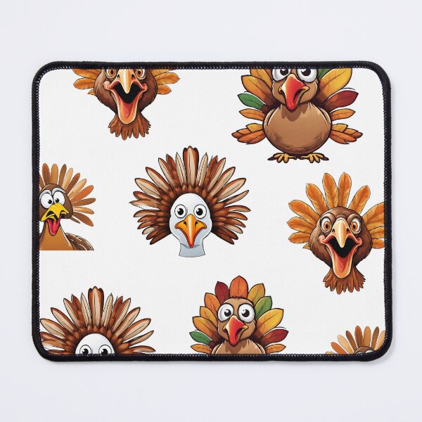 Item preview, Turkey Day Chuckle Pattern 1 designed and sold by Tom-Johnson.