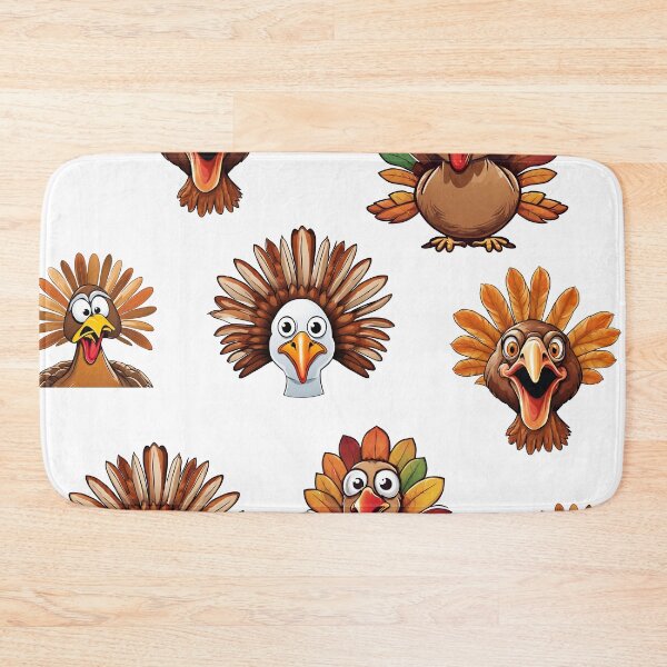 Item preview, Turkey Day Chuckle Pattern 1 designed and sold by Tom-Johnson.