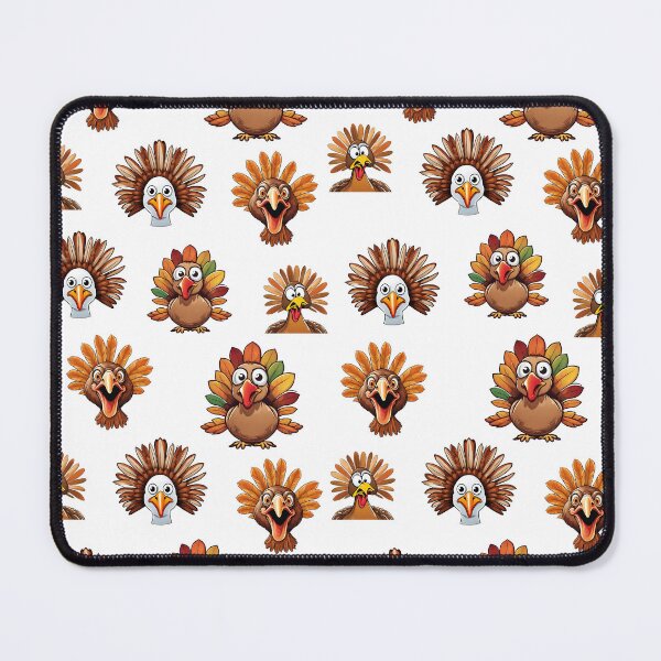 Item preview, Turkey Day Chuckle Pattern 2 designed and sold by Tom-Johnson.