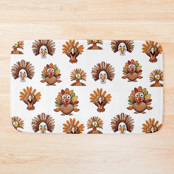 Item preview, Turkey Day Chuckle Pattern 2 designed and sold by Tom-Johnson.