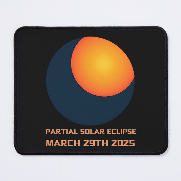 Item preview, Partial Solar Eclipse On March 29th 2025: A Celestial Phenomenon designed and sold by elynne9.