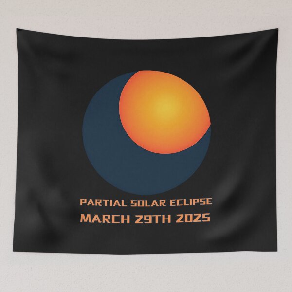 Item preview,  Partial Solar Eclipse On March 29th 2025: A Celestial Phenomenon designed and sold by elynne9.