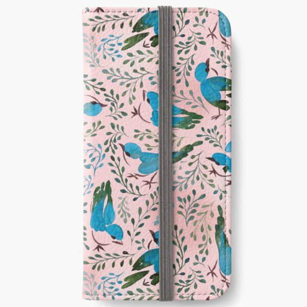 Birds in spring iPhone Wallet