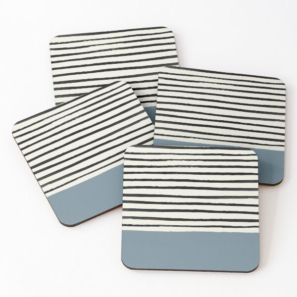Item preview, Dusty Blue x Stripe designed and sold by Leah Flores.
